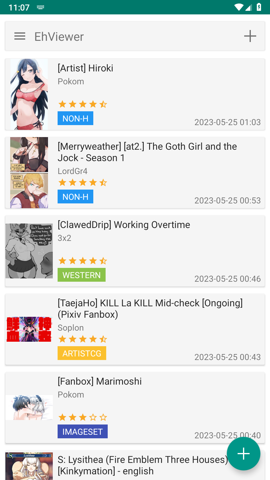 EhViewer界面1